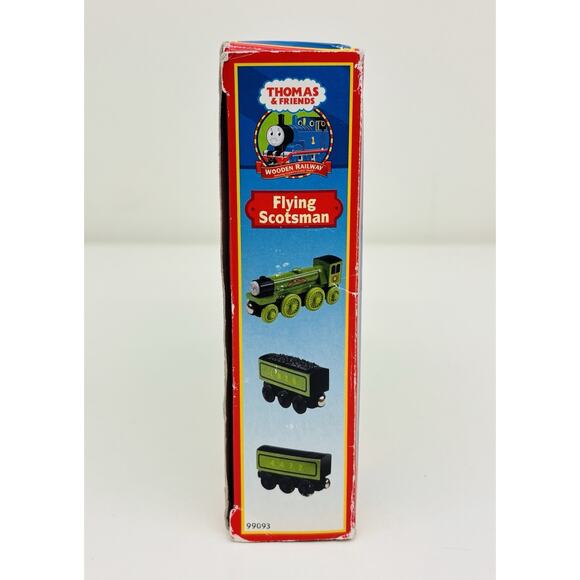 Thomas Wooden Railway Flying Scotsman Engine Tenders Character Card & Box LN - Picture 14 of 16